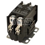 91421 Mars 2 Pole 40 Amps Inductive 50 Amps Resistive 24 Volts AC at 50/60 Hertz Coil Contactor ,